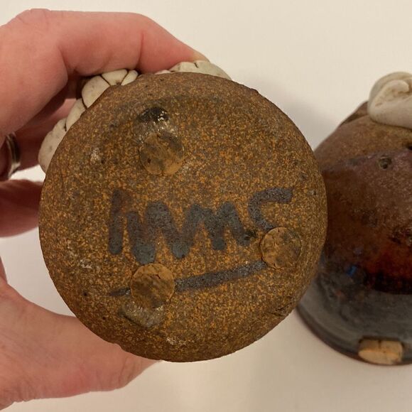 Funny Face Men Chef Hat Salt and Pepper Shakers - Picture 8 of 8